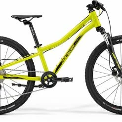 Merida Matts J24 Disc Kids Mountain Bike Fluro Yellow Bikes