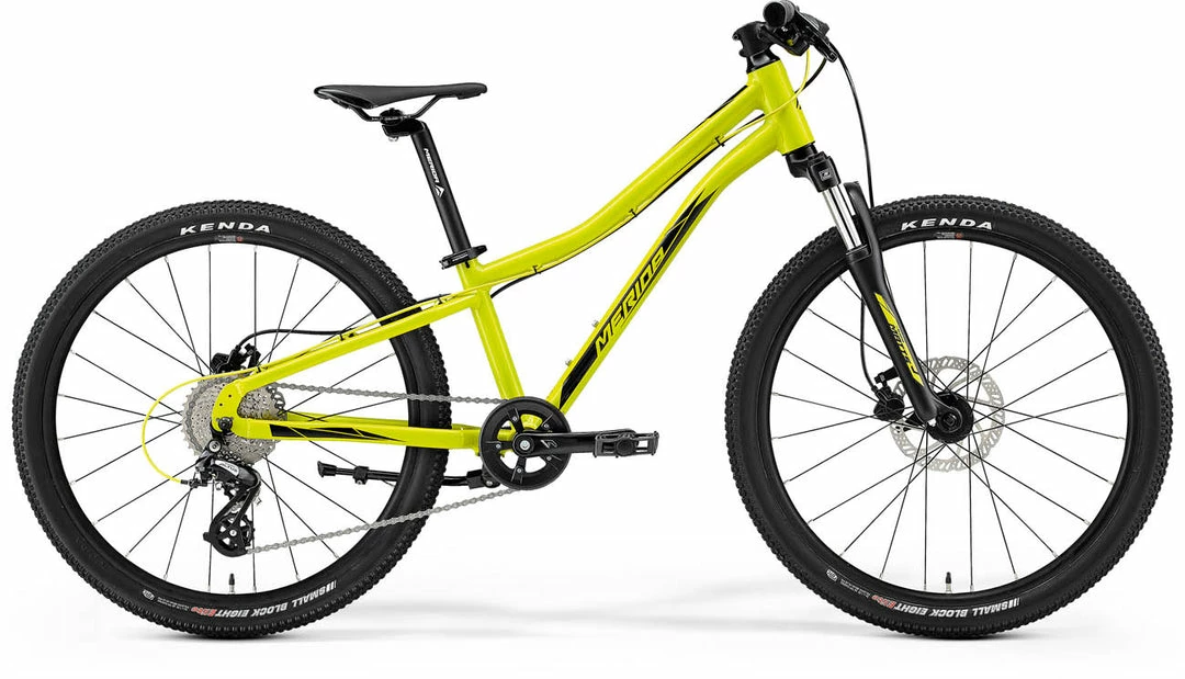 Merida Matts J24 Disc Kids Mountain Bike Fluro Yellow Bikes 1 Merida Matts J24 Disc Kids Mountain Bike Fluro Yellow Bikes