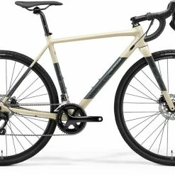 Bikes Merida Mission CX 400 Cyclocross Bike Sand/Teal (2021)