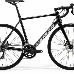 Bikes Merida Scultura 200 Road Bike Metallic Black (2021)