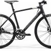 Merida Speeder 200 FlatBar Road Bike Matte Black (2021)