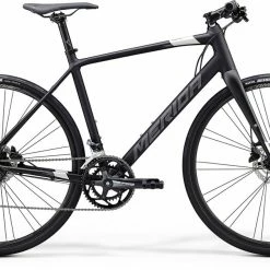 Merida Speeder 200 FlatBar Road Bike Matte Black (2021)