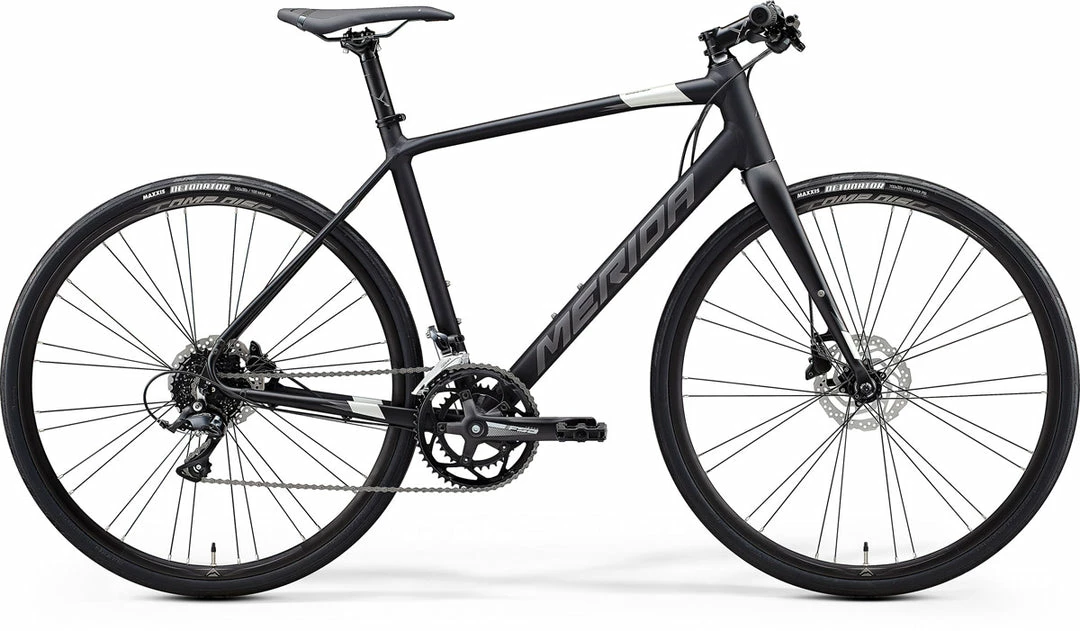 Merida Speeder 200 FlatBar Road Bike Matte Black (2021) 1 Merida Speeder 200 FlatBar Road Bike Matte Black (2021)