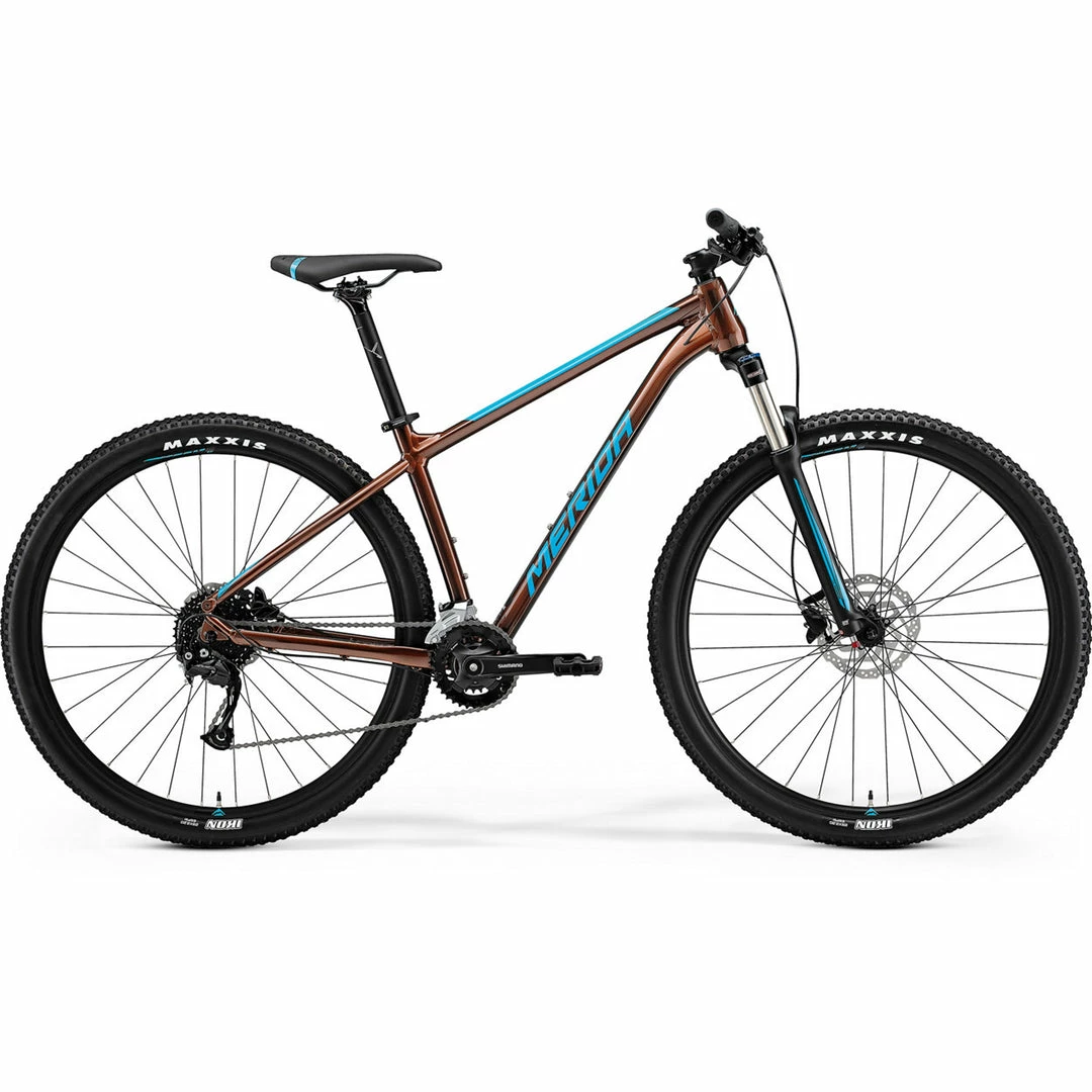 Bikes Merida Big Nine 100 2X Hardtail Mountain Bike Bronze/Teal (2021) 1 Bikes Merida Big Nine 100 2X Hardtail Mountain Bike Bronze/Teal (2021)
