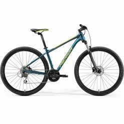 Merida Big Nine 20 Hardtail Mountain Bike Teal Blue/Lime (2021) Bikes