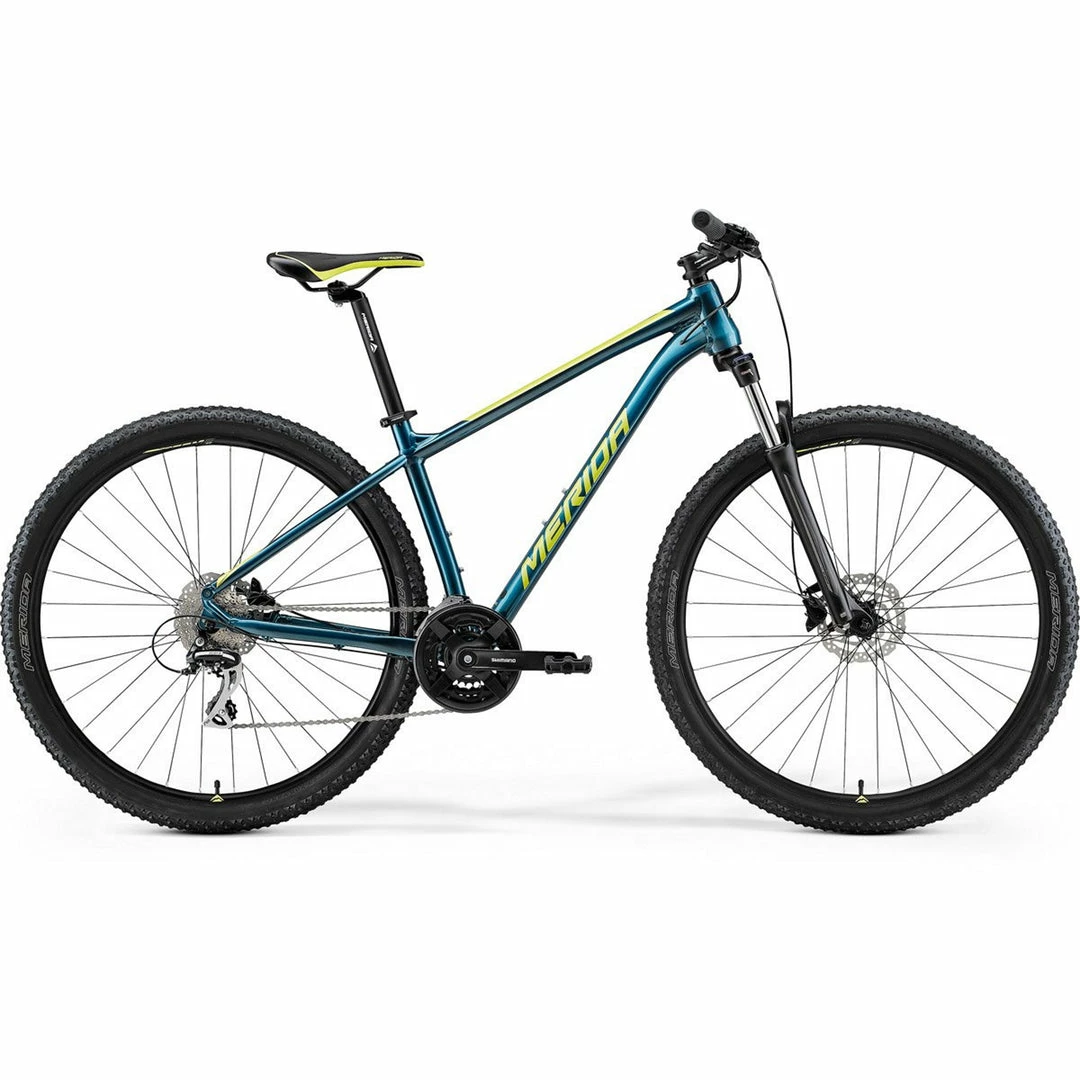 Merida Big Nine 20 Hardtail Mountain Bike Teal Blue/Lime (2021) Bikes 1 Merida Big Nine 20 Hardtail Mountain Bike Teal Blue/Lime (2021) Bikes