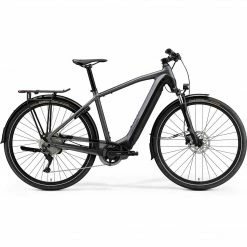 Bikes Merida Espresso 500 EQ Electric Hybrid Bike 630wh Battery Anthracite/Black (2021)