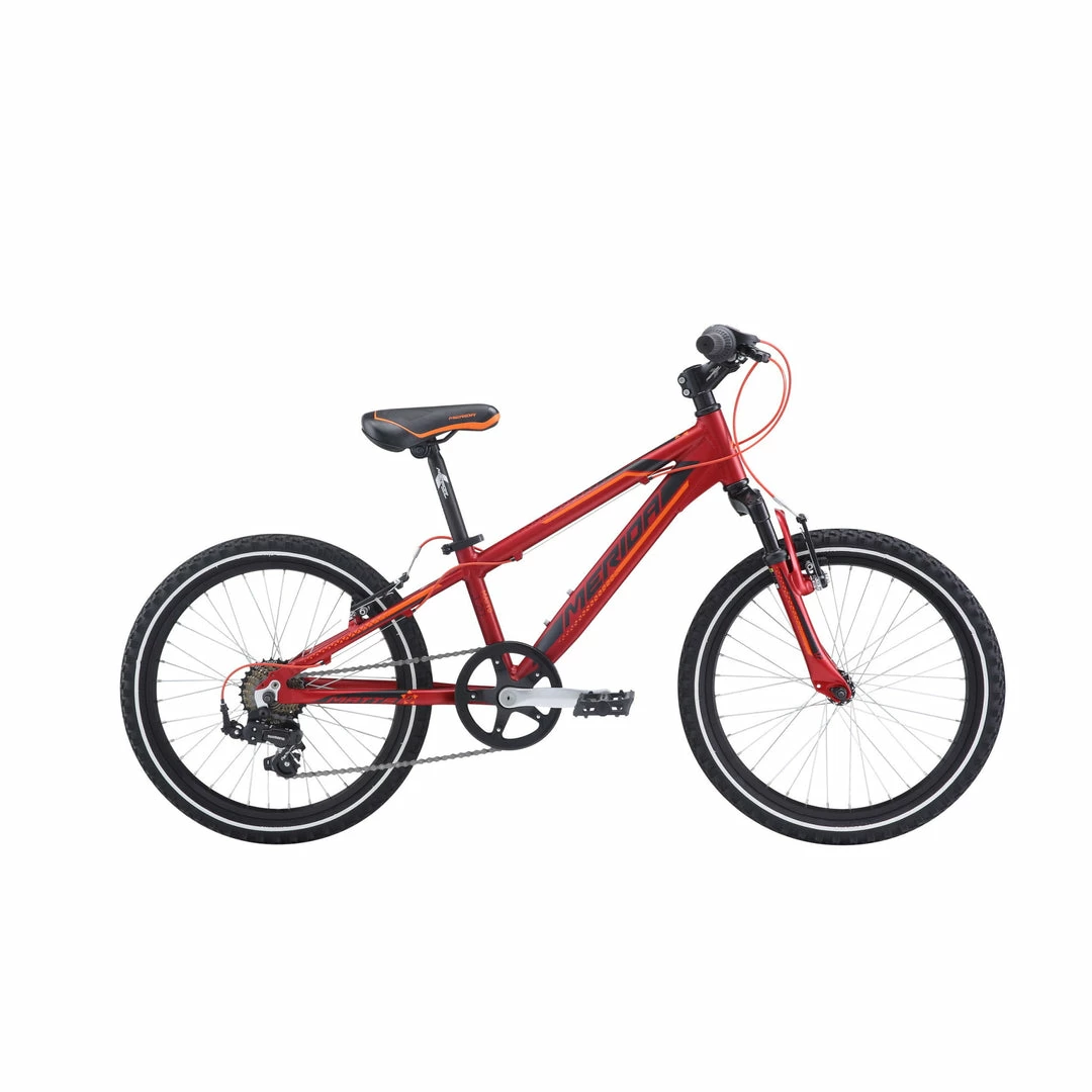 Merida Matts J20 20” Kids Mountain Bike Red/Orange/Black 1 Merida Matts J20 20” Kids Mountain Bike Red/Orange/Black