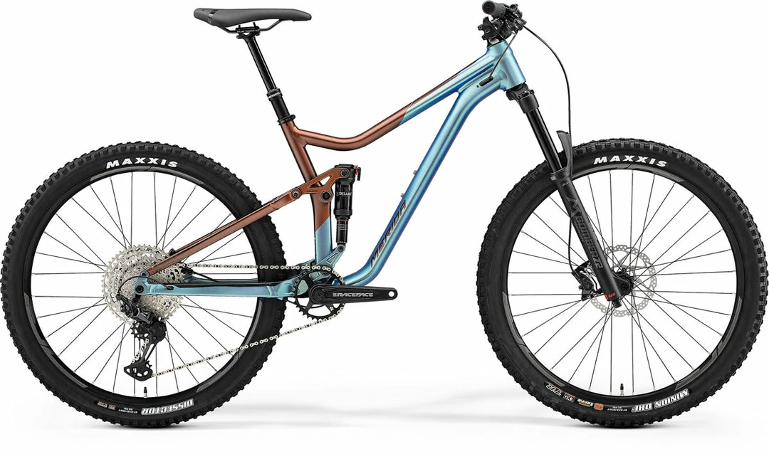 Merida One Forty 600 All-Mountain Bike Silk Bronze/Blue (2021) 1 Merida One Forty 600 All-Mountain Bike Silk Bronze/Blue (2021)