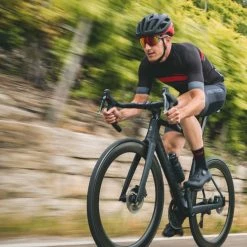 Bikes Merida Reacto 5000 Aero Road Racing Bike Glossy Black/Matt Black (2021)