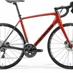 Merida Scultura 6000 Road Bike Dark Silver/Burgundy Red (2021)