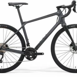 Merida Silex 4000 Adventure Road Bike Matt Anthracite/Glossy Black (2021)