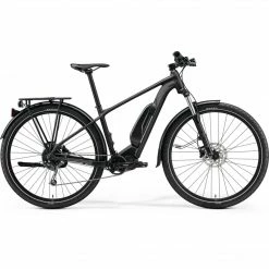 Merida EBig Nine 300 SE EQ Electric Mountain Bike 504wh Battery Matt Black/Silver (2022)