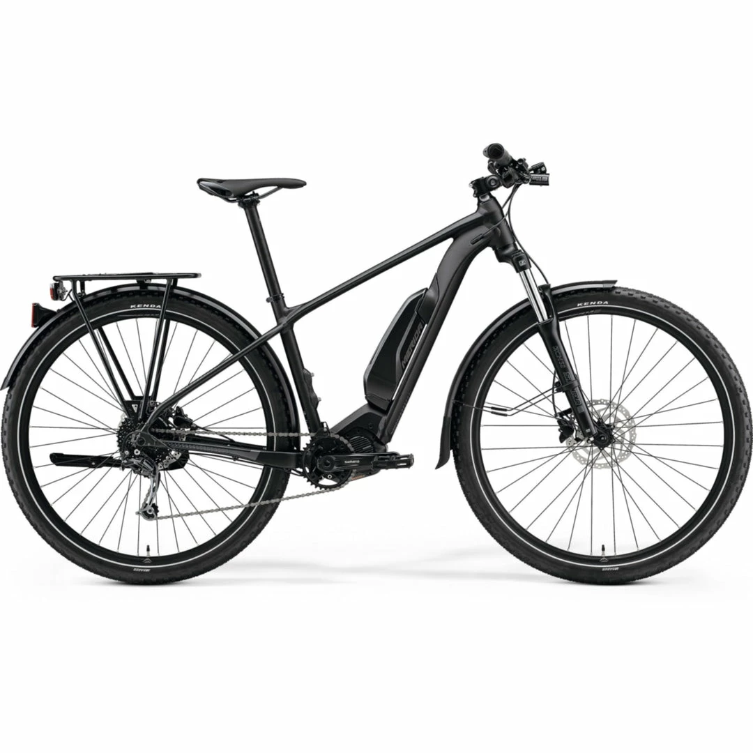Merida EBig Nine 300 SE EQ Electric Mountain Bike 504wh Battery Matt Black/Silver (2022) 1 Merida EBig Nine 300 SE EQ Electric Mountain Bike 504wh Battery Matt Black/Silver (2022)