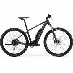 Merida EBig Nine 300 SE Electric Mountain Bike 504wh Battery Matt Black/Silver (2022) Bikes