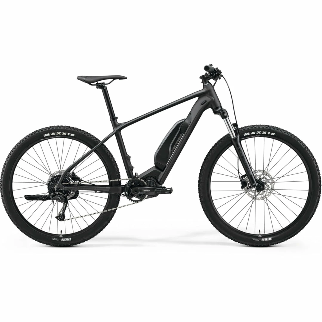 Merida EBig Seven 300 SE Electric Mountain Bike 504wh Battery Matt Black/Silver (2022) 1 Merida EBig Seven 300 SE Electric Mountain Bike 504wh Battery Matt Black/Silver (2022)