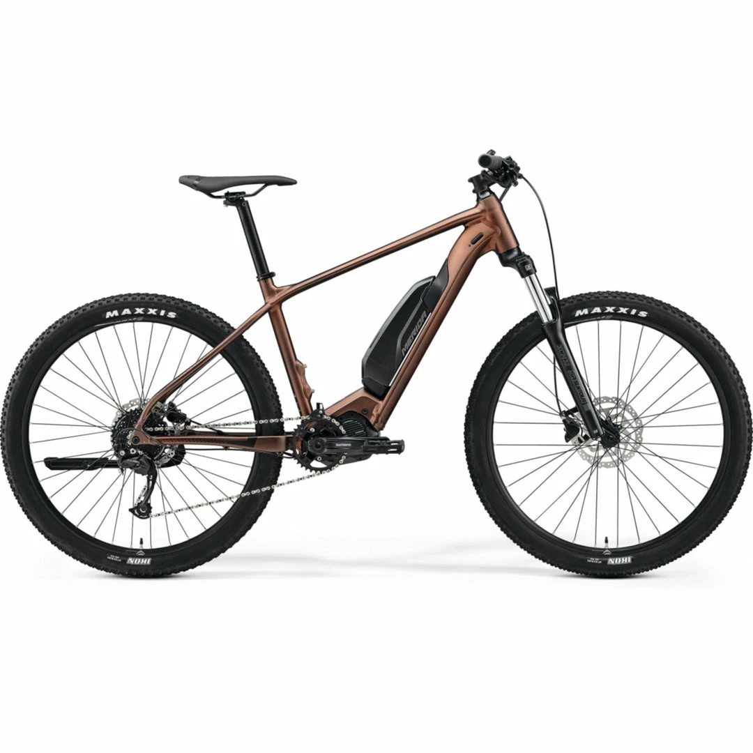 Merida EBig Seven 300 SE Electric Mountain Bike 504wh Battery Silk Bronze (2022) 1 Merida EBig Seven 300 SE Electric Mountain Bike 504wh Battery Silk Bronze (2022)