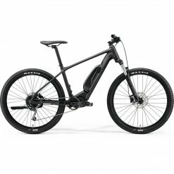 Bikes Merida EBig Seven 300 SE Electric Mountain Bike 504wh Battery Matt Black (2021)