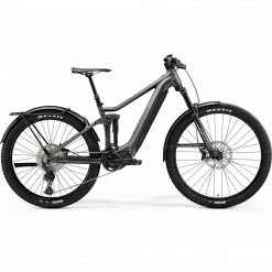 Bikes Merida EOne Forty 400 EQ Electric Mountain Bike 630wh Battery (SM/504wh) Silk/Anthracite (2021)