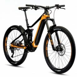 Bikes Merida EOne Forty 400 Electric Mountain Bike 630wh Battery (SM/504wh) Black/Orange (2021)