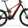 Merida EOne Sixty 9000 All-Mountain Electric Bike 630wh Battery Glossy Red/Matt Black (2021) Bikes