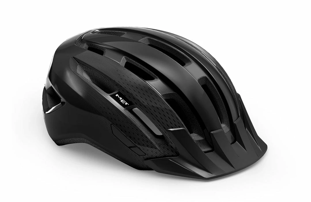 Met Downtown MIPS E-Bike/Trekking Helmet Black Helmets 1 Met Downtown MIPS E-Bike/Trekking Helmet Black Helmets