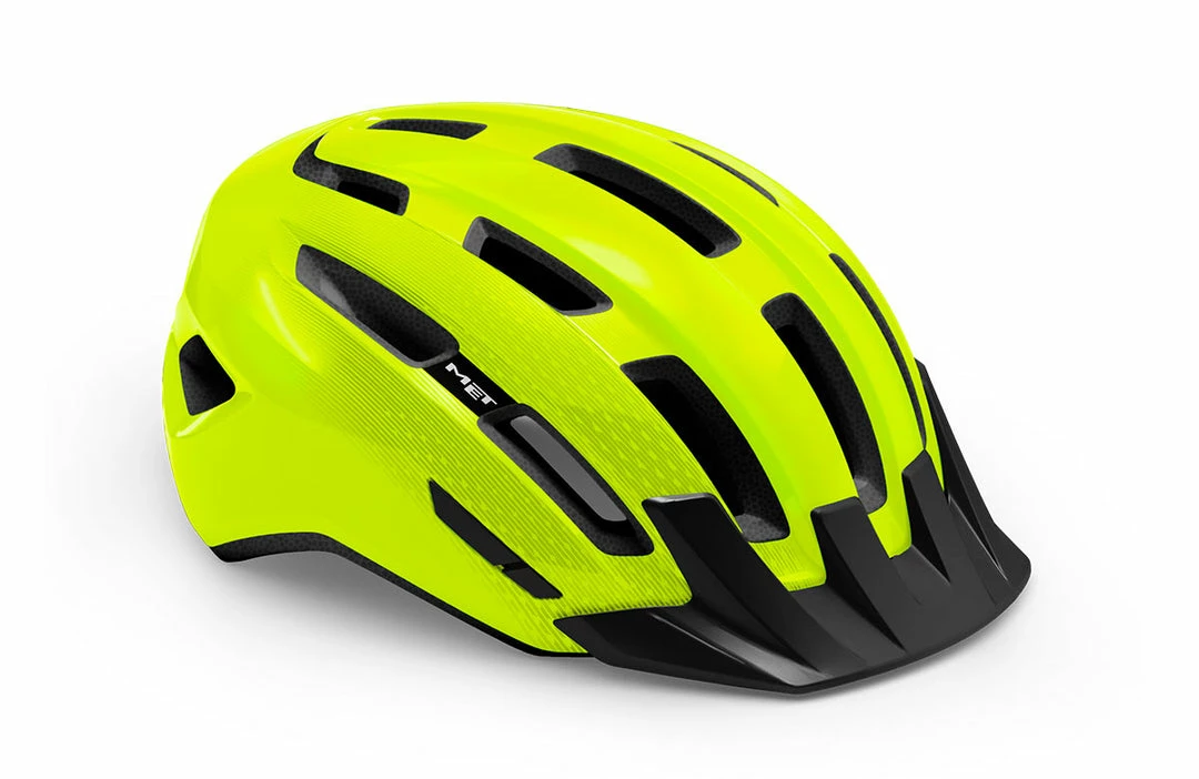 Met Downtown MIPS E-Bike/Trekking Helmet Fluro Yellow Helmets 1 Met Downtown MIPS E-Bike/Trekking Helmet Fluro Yellow Helmets