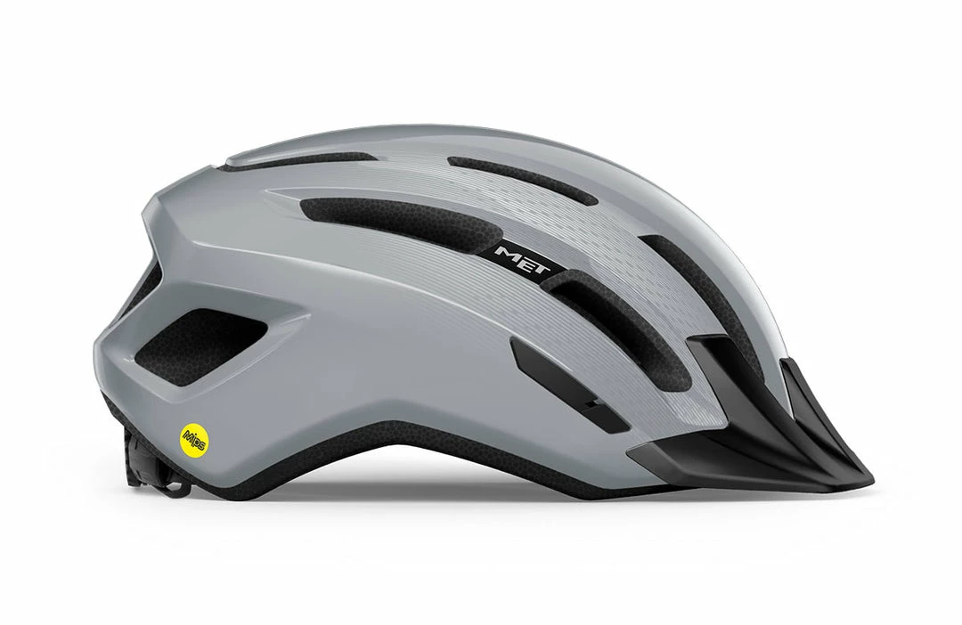 Helmets Met Downtown MIPS E-Bike/Trekking Helmet Grey 2 Helmets Met Downtown MIPS E-Bike/Trekking Helmet Grey