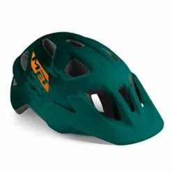 Met Echo MTB Helmet Alpine Green & Orange Helmets