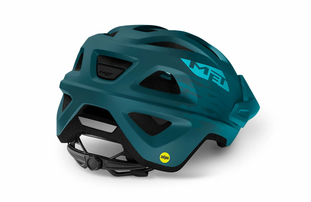 Helmets Met Echo MIPS MTB Helmet Petrol Blue 3 Helmets Met Echo MIPS MTB Helmet Petrol Blue