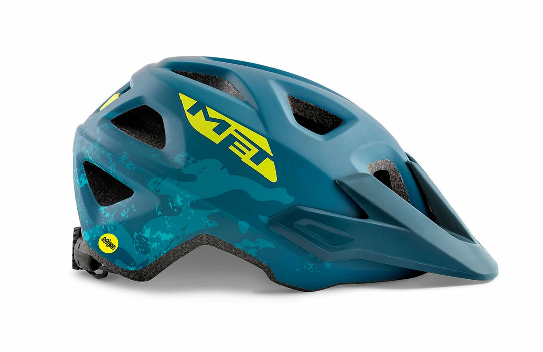 Met Eldar MIPS Youth MTB Helmet Petrol Blue Camo Helmets 2 Met Eldar MIPS Youth MTB Helmet Petrol Blue Camo Helmets
