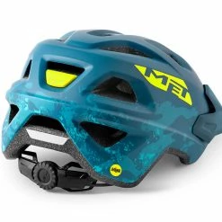 Met Eldar MIPS Youth MTB Helmet Petrol Blue Camo Helmets 5 Met Eldar MIPS Youth MTB Helmet Petrol Blue Camo Helmets