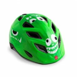 Helmets Met Elfo Child Helmet Green Monsters