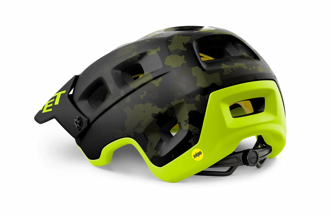 Met Terranova MIPS MTB Helmet Camo/Lime Green Helmets 4 Met Terranova MIPS MTB Helmet Camo/Lime Green Helmets