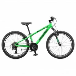 Bikes Mongoose Rockadile 24" Kids Mountain Bike Green