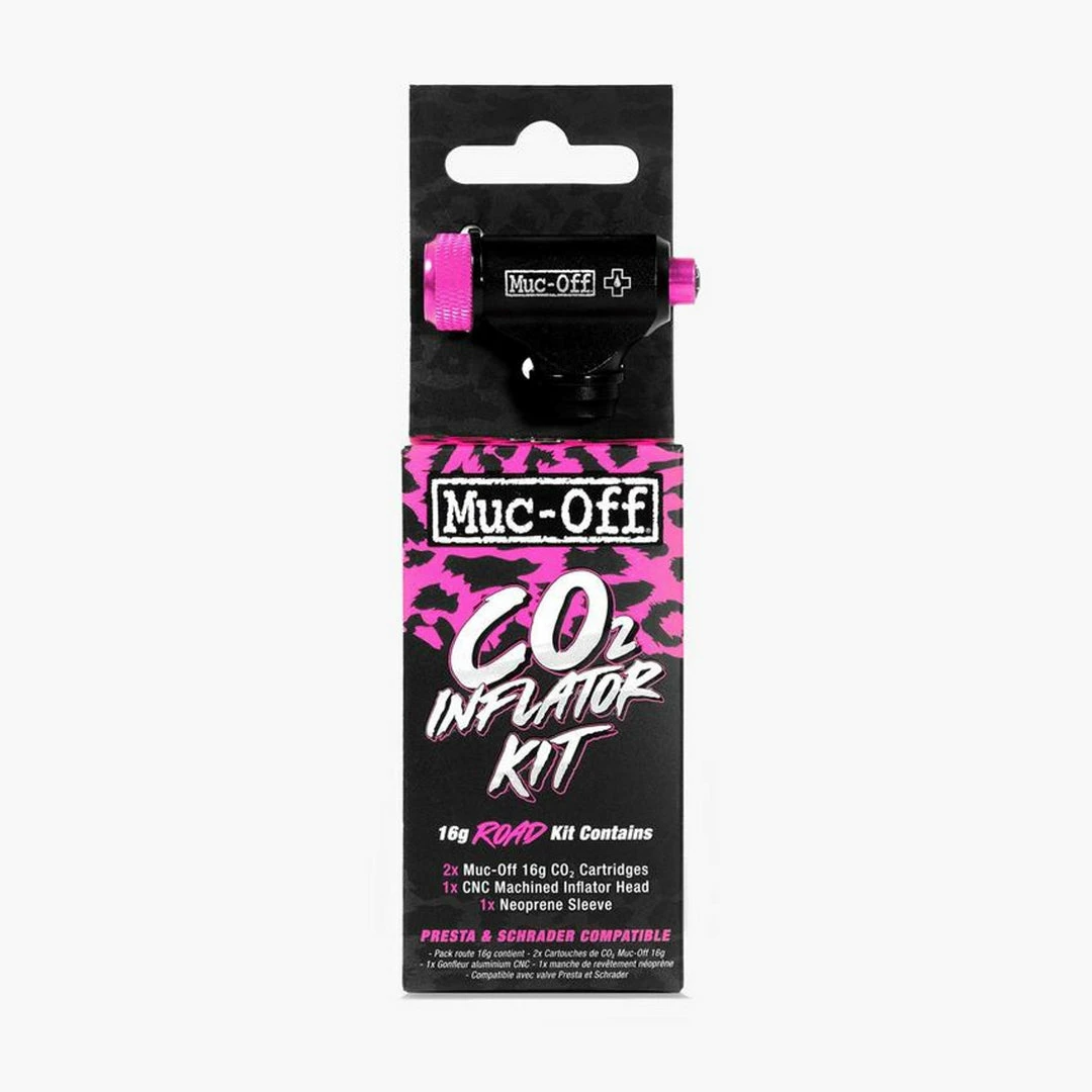 Muc-Off Road CO2 Inflator Kit Pumps 1 Muc-Off Road CO2 Inflator Kit Pumps