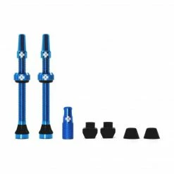 Muc-Off Tubeless Presta Valve Kit 60mm Blue Join The Tubeless Revolution