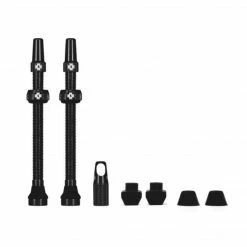 Join The Tubeless Revolution Muc-Off Tubeless Presta Valve Kit 80mm Black
