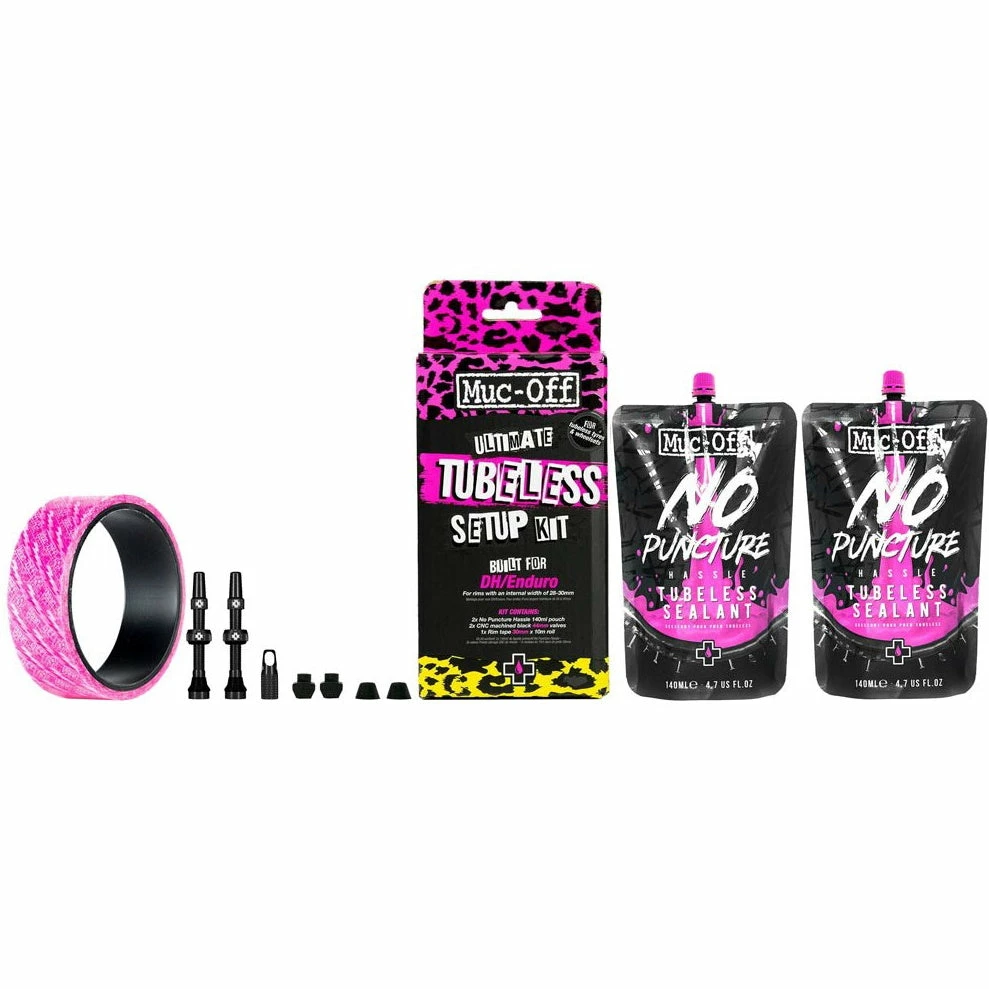 Muc-Off Tubeless Setup Kit Downhill/Enduro/Trail 2 Muc-Off Tubeless Setup Kit Downhill/Enduro/Trail