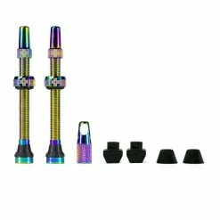 Join The Tubeless Revolution Muc-Off Tubeless Presta Valve Kit 44mm Iridescent