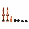 Muc-Off Tubeless Presta Valve Kit 44mm Orange Join The Tubeless Revolution