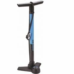 BBB AirBoost Floor Pump Steel Blue/Black Accessories