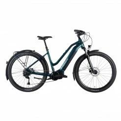 Norco Indie VLT 1 ST Urban Electric Bike 504wh Battery Green/Silver (2021) Bikes