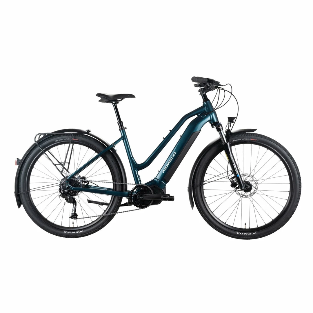 Norco Indie VLT 1 ST Urban Electric Bike 504wh Battery Green/Silver (2021) Bikes 1 Norco Indie VLT 1 ST Urban Electric Bike 504wh Battery Green/Silver (2021) Bikes