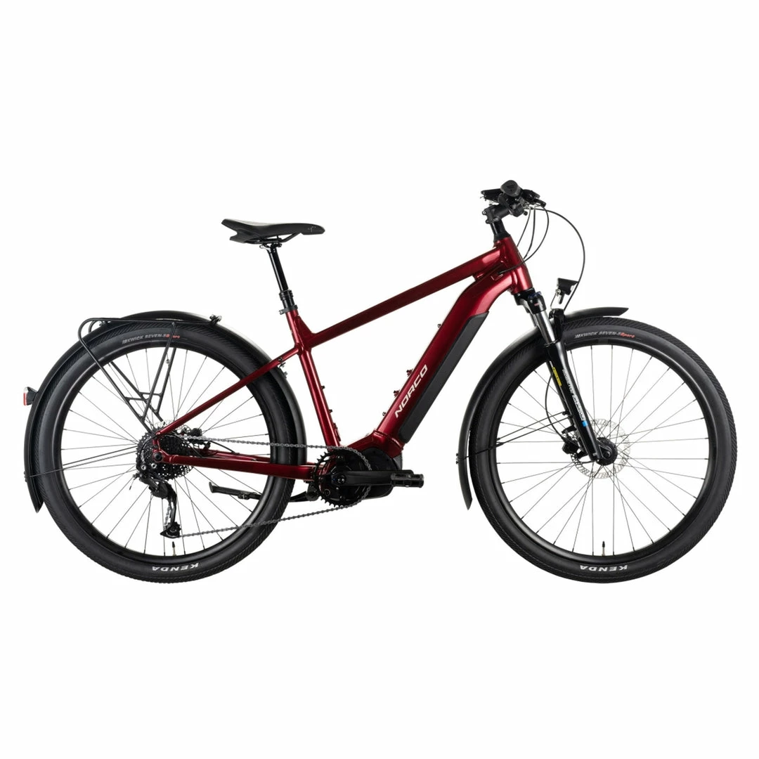Norco Indie VLT 1 Urban Electric Bike 504wh Battery Red/Silver (2021) Bikes 1 Norco Indie VLT 1 Urban Electric Bike 504wh Battery Red/Silver (2021) Bikes