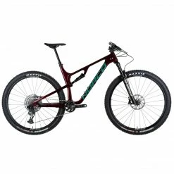 Bikes Norco Revolver FS 1 120 Cross-Country Race Bike Red/Green (2021)
