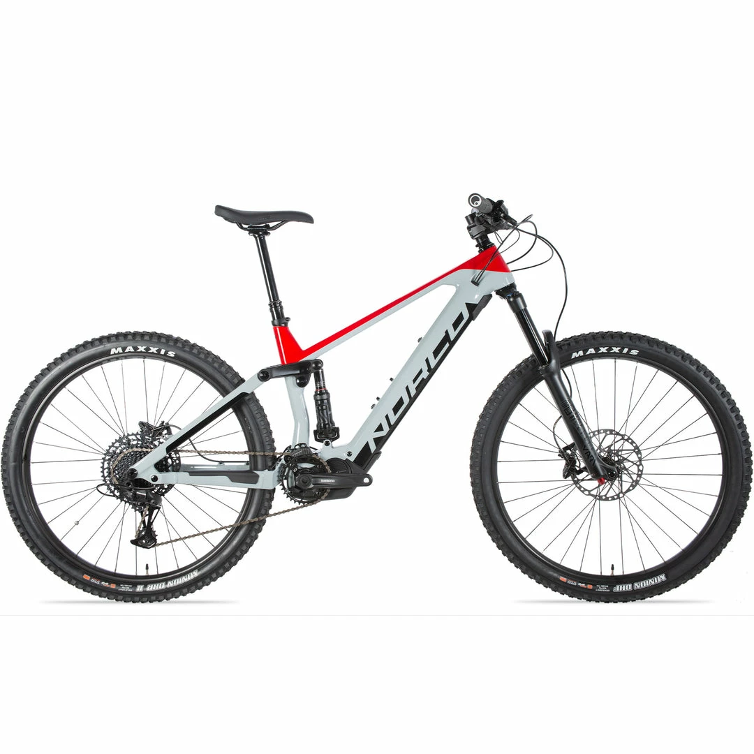 Bikes Norco Sight VLT C3 Electric All-Mountain Bike 500wh Battery Grey/Red (2021) 1 Bikes Norco Sight VLT C3 Electric All-Mountain Bike 500wh Battery Grey/Red (2021)