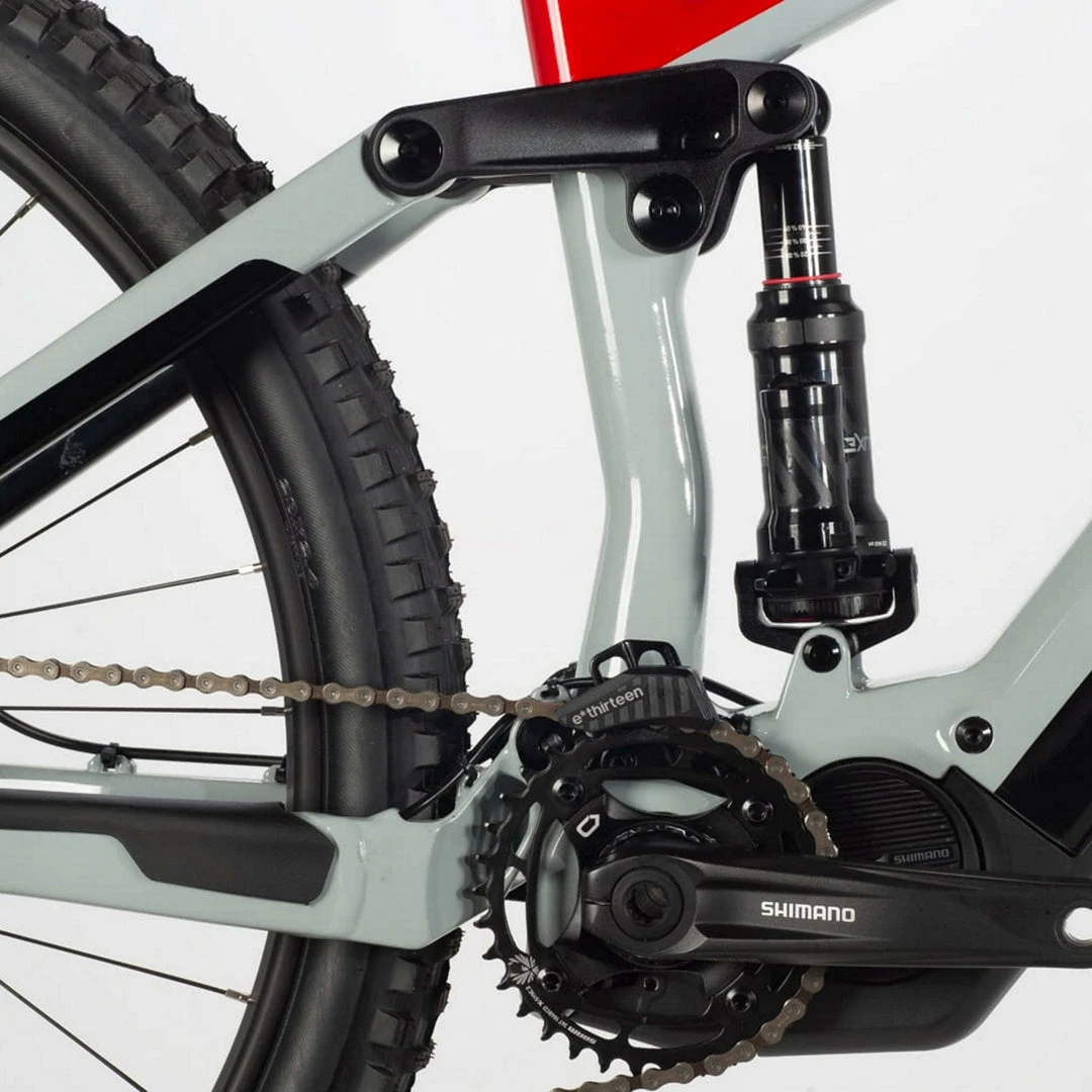 Bikes Norco Sight VLT C3 Electric All-Mountain Bike 500wh Battery Grey/Red (2021) 4 Bikes Norco Sight VLT C3 Electric All-Mountain Bike 500wh Battery Grey/Red (2021)