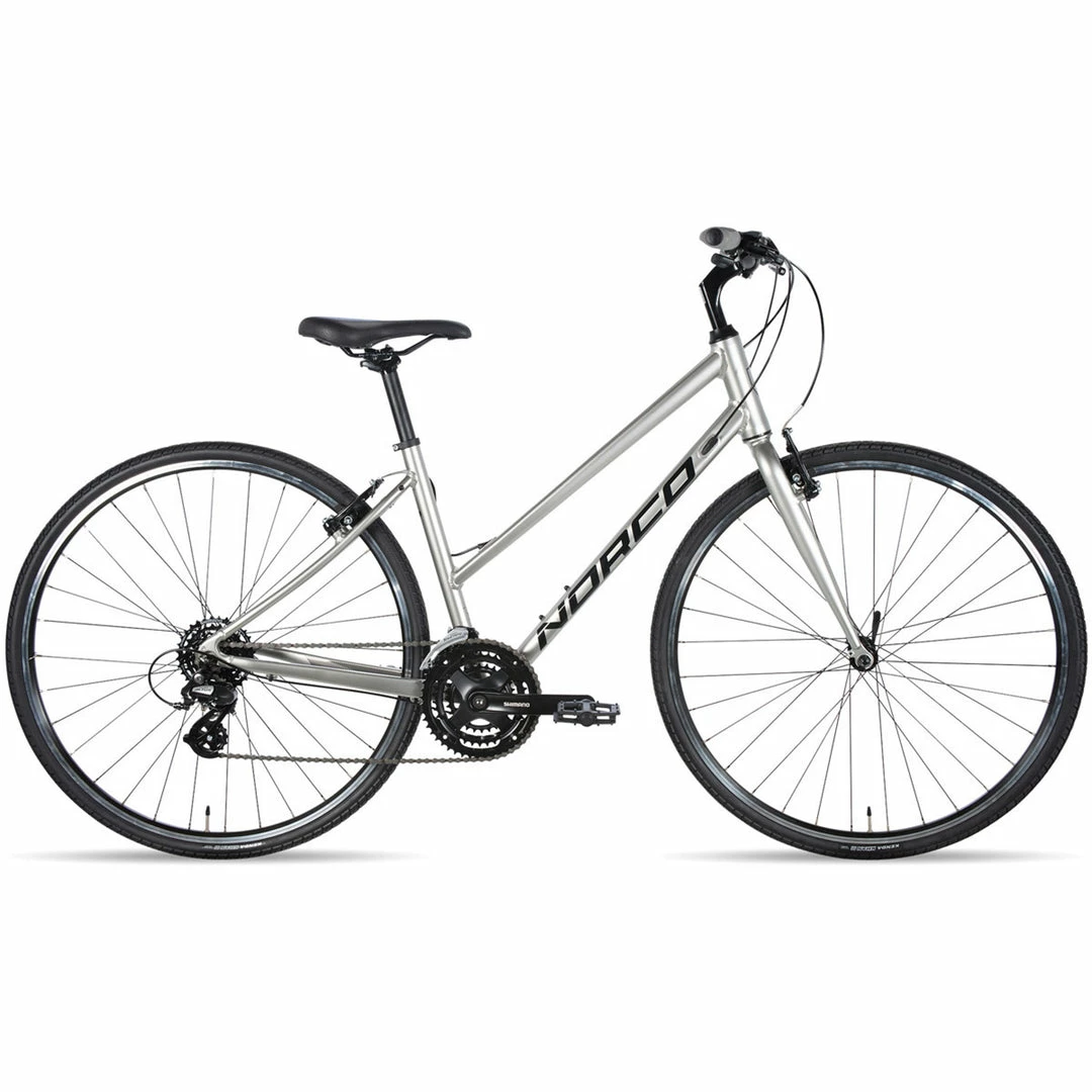 Bikes Norco VFR 2 Step Thru Women’s Hybrid Bike Silver (2021) 1 Bikes Norco VFR 2 Step Thru Women’s Hybrid Bike Silver (2021)