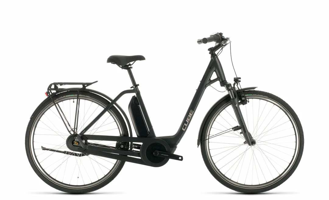 Cube Town One 400 Electric Hybrid Bike Iridium'n'Black (2020) Bikes 1 Cube Town One 400 Electric Hybrid Bike Iridium'n'Black (2020) Bikes